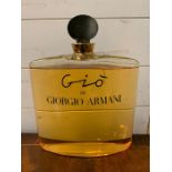 Gio De Glorgio Armani Cologne display bottle (H28cm W23cm D7cm)