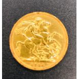 A 1914 Gold Sovereign