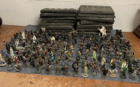 Lord of the Rings Collectors models to include seventeen boards, approx 170 figures and a