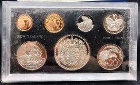 Proof Coin Set Issued by the New Zealand Treasury
