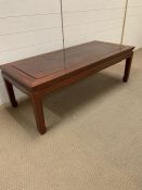 A Singapore coffee table (D55cm W123cm H42cm)