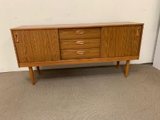 A mid century Schreiber side board H73cm x L150cm x D40cm