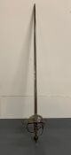 A German Cavalry sword (blade length 116cm)