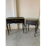 Vanity table and bedside (H75cm W74cm D44cm)