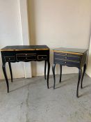 Vanity table and bedside (H75cm W74cm D44cm)