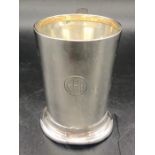 A 1947 silver Christening mug by WN Ltd