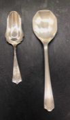 Two Hallmarked items of silver cutlery