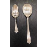 Two Hallmarked items of silver cutlery