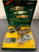 Scalextric sport, Goodwood 2003 Le Mans 1966. box set of three cars gt40