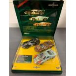 Scalextric sport, Goodwood 2003 Le Mans 1966. box set of three cars gt40