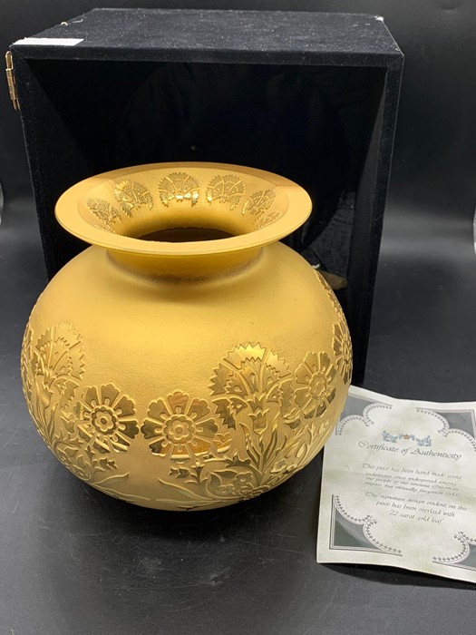 An Ottoman Style Vase in original box.