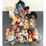 A Large Selection of Collectable world themed dolls