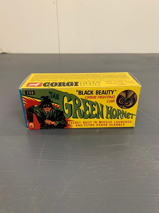 A Green Hornet 'Black Beauty' Crime Fighting Car, original vehicle AF in reprint box.