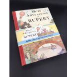 "More Adventures of Rupert" Children's book with pictures. Facsimile Edition 1937.