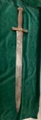 A 1831 French Gladius short sword (49cm long) (No scabbard)