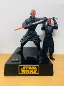 Star Wars Dauth Maul figure and Dauth Maul money box