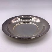 A Tiffany & Co (Silver soldered EF) dish