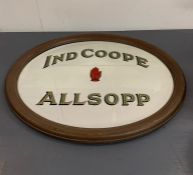 A Vintage Ind Coope Allsop Pub Mirror