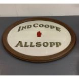 A Vintage Ind Coope Allsop Pub Mirror