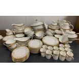 A large selection of "Belmant" Royal Doulton fine bone china diner service