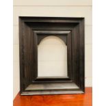 A ebony wooden frame (41cm x 49cm)