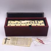 A Mappin & Webb Cribb and Dominoes set.