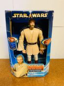 A boxed Star Wars Attack of the Clones Obi-Wan Kenobi