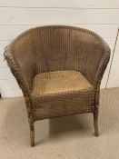 1930's Lloyd Loom lusty chair