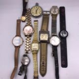 A Selection of wristwatches, various makes and conditions.