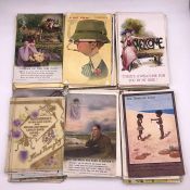 A Large Volume of Vintage postcards all written on.