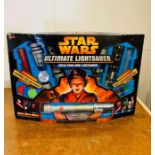 A boxed Star Wars Ultimate Lightsaber "Build Your Own Lightsaber