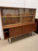 A mid century sideboard (H132cm D47cm W154cm)