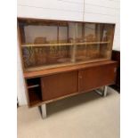 A mid century sideboard (H132cm D47cm W154cm)