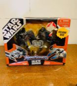 A boxed Star Wars Transformers Galactic Showdown