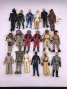 A small selection of Star Wars figures