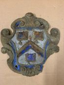 An Antique Cast Iron Street Plaque for the Worshipful Company of Saddlers. AF