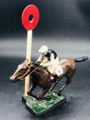 HORSE RACING INTEREST: An Original Horse Racing Car Mascot, all proceeds go to the injured jockey'