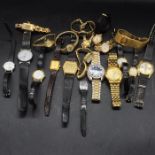 A Large Selection of wristwatches.