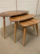 A Nest of Ercol pebble tables