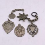 A small selection of medals and medallions