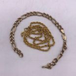 A selection of scrap 9ct yellow gold jewellery (6.1g)