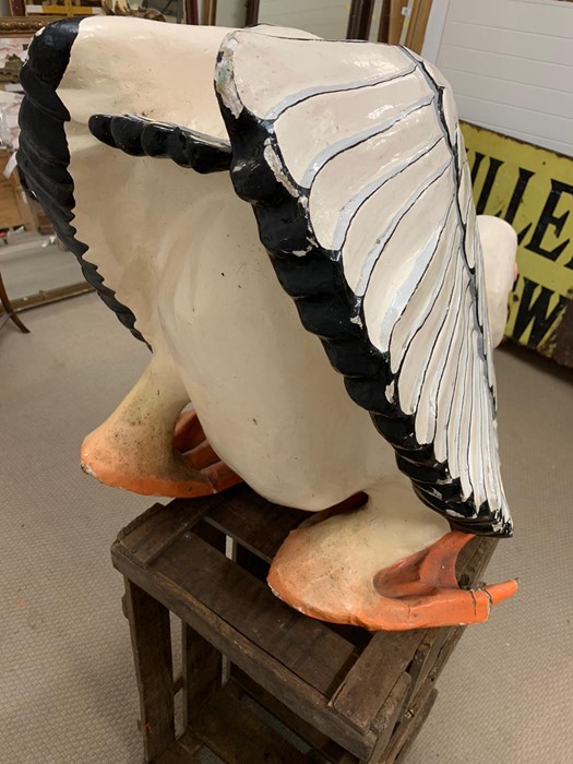 A large Paper Mache Pelican - Image 7 of 7