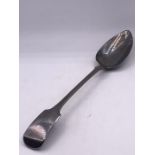 A Georgian serving spoon 1819 London by Thomas Wallis & Jonathan Hayne