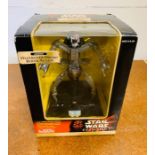 A boxed Star Wars "Destroyer Droid" room alarm