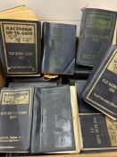 A large selection of Raceform Up-To-Date Postal Subscription Edition books, various years