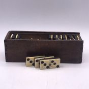 A selection of vintage dominoes.
