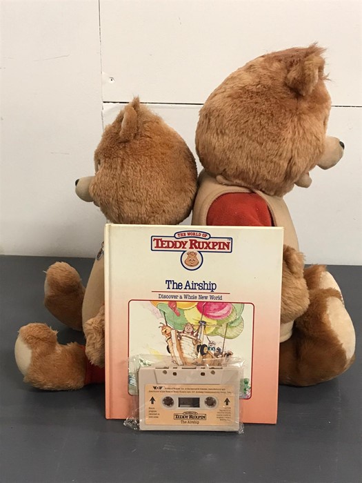 Two Teddy Ruxpin Bears