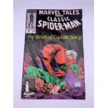 Marvel Tales Classic Spider man "The Death of Captain Stacy" comic