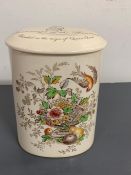 A Royal Doulton twinings of the stand June 1953 tea caddy