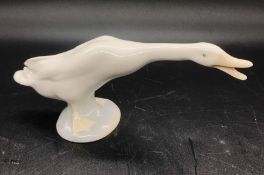 A Lladro figure of a Goose